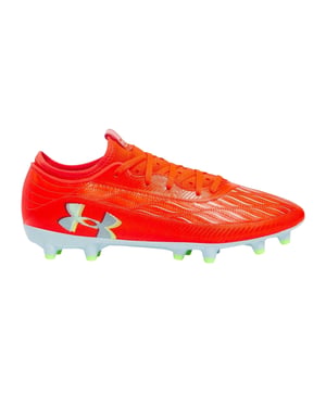 Under Armour Magnetico Elite 4 voetbalschoenen voor heren, voor harde ondergrond (Rood)