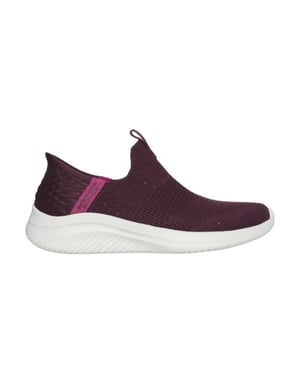 Skechers Dames Ultra Flex 3.0 Slip-on Sneakers (Wijn)