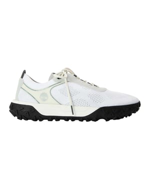 Timberland Heren Motion 6 Gebreide GreenStride Sneakers (Wit)