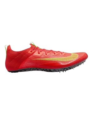 Nike Heren Zoom Superfly Elite 2 Ronde Neus Atletiekschoenen Spikes (Felrood)