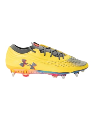 Under Armour Heren Clone Magnetico Elite 4 Voetbalschoenen (Geel)