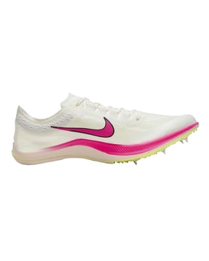 Nike Unisex ZoomX Dragonfly hardloopschoenen met spikes voor volwassenen (Crème/roze)