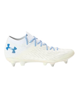 Under Armour Clone Magnetico Pro gewatteerde gebreide voetbalschoenen voor heren (Wit)
