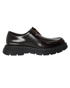 Steve Madden Heren Reice leren muiltjes zonder achterkant (Bruin)