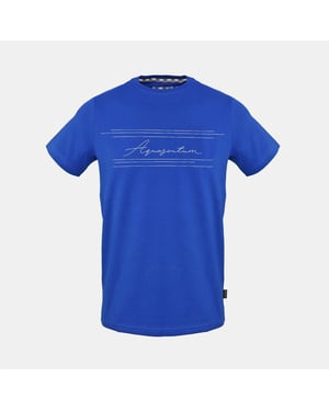 Men's Aquascutum T-shirt in Sky