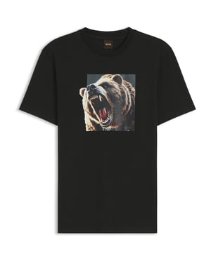 Men's Boss Te Dobermann 10277382 01 in Black