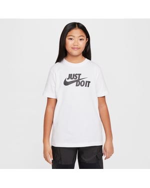 Girls Nike K Nsw T Jdi Hbr in White