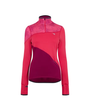 Diadora Dames/Dames Performance T-shirt (Rood)