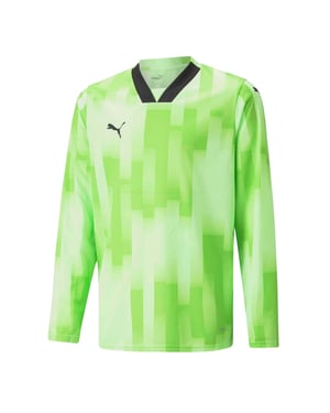 Puma Kinder-keepersshirt met lange mouwen en logo (Kalk)