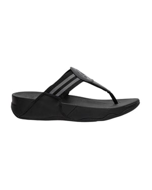 FitFlop Dam Walkstar Bred Sandaler (Svart)