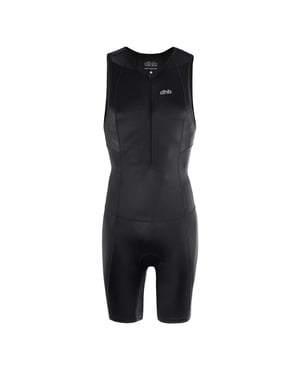 dhb Heren Hydron Mouwloos Trisuit (Zwart)