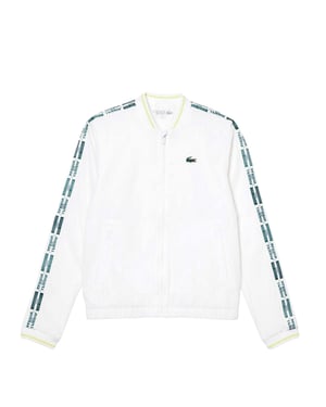Lacoste Dames-T-shirt met opdruk, standaardpasvorm (Wit)