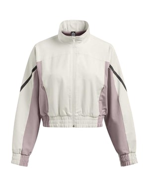 Under Armour Dames-top met trechterhals en lange mouwen (Wit)