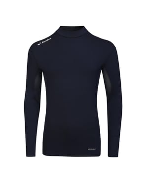 Sondico Heren-basislaagshirt met hoge kraag (Marine)
