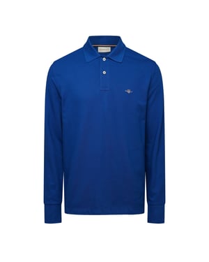 Men's Gant LG Long Sleeve in COLLEGE BLUE