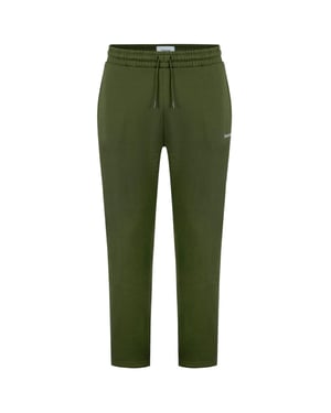 Firetrap Heren Fleece Joggers (Groene Camo)