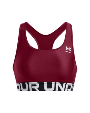 Under Armour HeatGear-sport-BH för kvinnor/damer (Röd)