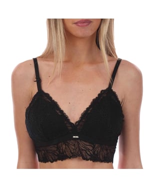 Boss Bianca-bralette voor dames (Zwart)