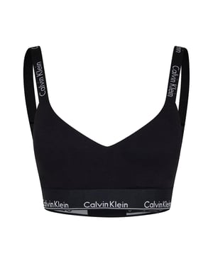 Calvin Klein Dames/Dames V Hals Bralette (Zwart)