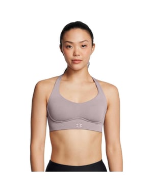 Under Armour Dames/Dames Elite Mid Sportbeha (Grijs)
