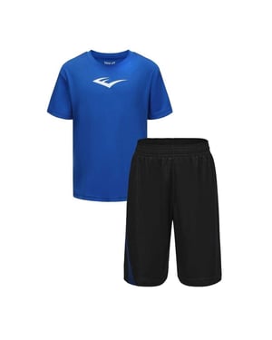 Everlast Pojkar Flex Logo T-shirt & Shorts Set (Team Royal Blue)