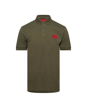 Men's Hugo Short Sleeve Polo Shirt in Open Green