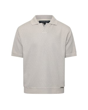 Men's Duck and Cover Morwin Polo Shr in Stone
