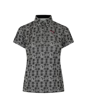 Women's Puma Golf Ss Polo Womens in Grey