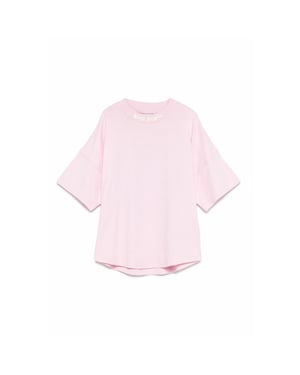 Boys Palm Angels Unisex Kids Classic Overlogo T-Shirt in Rose Pink