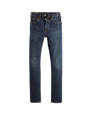 Levis Dam 501 Same Intent Skinny Jeans (Mörkblå)