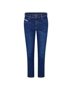 Diesel Dames 1984 Slandy skinny jeans met hoge taille (Blauwe Denim)