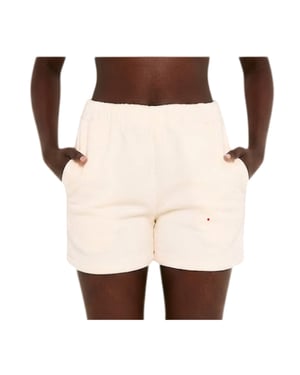 Missy Empire Dames/Dames Fleece Shorts (Crème)