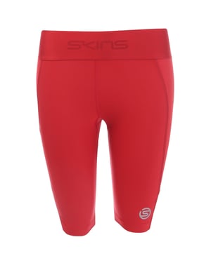 Skins Dames Serie-3 Compressie Shorts (Rood)