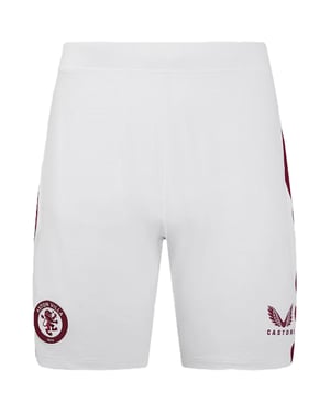 Castore Dames Aston Villa FC Voetbalkorte (Wit/rood)