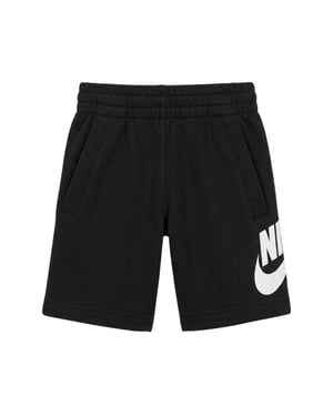 Nike Jongens Club Swoosh Shorts (Zwart)