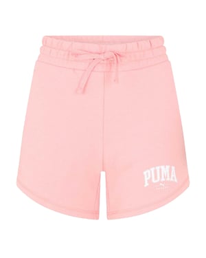 Puma Dames Woven High Waist Sweat Shorts (Roze)