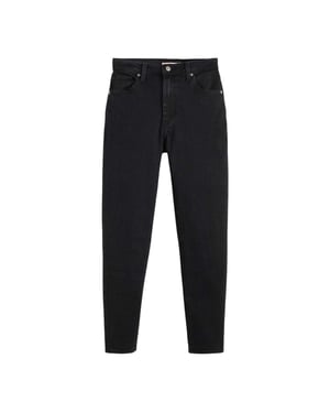 Levi's Dam Raka Mom Jeans (Svart)
