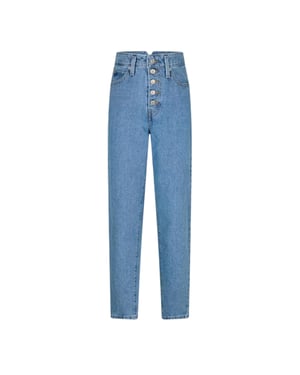 Levi's Dam Notch Mom Jeans (Denim)