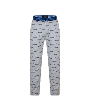 Original Penguin Pyjamasbyxor för män, Wordmark Regular (Grått)