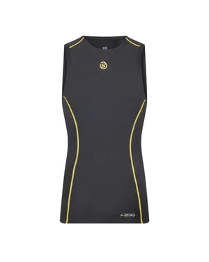 Skins Heren A200 Contrast-vest (Zwart)