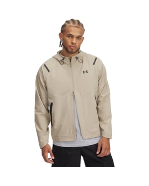 Under Armour Heren Unstoppable Icon Prestatiejack (Bruin)