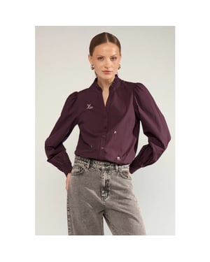 Nümph 7073 nutenja v-neck shirt fig