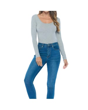 Brave Soul Bodysuit för kvinnor/damer (Grå Marl Marl)