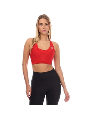 Skins Dames/Dames Serie-3 Sportbeha (Rood)