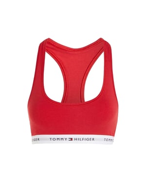 Tommy Hilfiger Dames/Dames Katoenmix Bralette (Primair Rood)