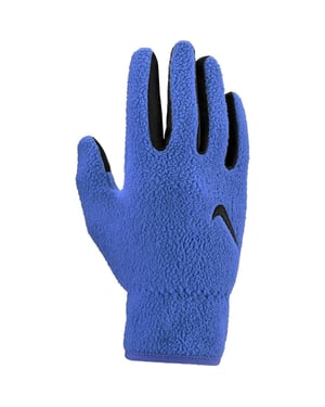 Nike Thermafit fleece winterhandschoenen (Blauw/Zwart)