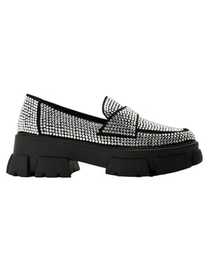 Steve Madden Trifecta-muiltjes met hak voor dames (Zilver)