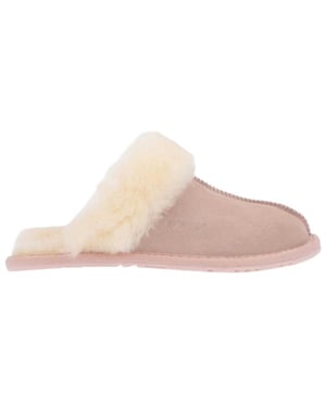 EverAu Harrier-suède pantoffels voor dames (Roze)