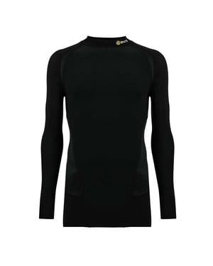 Skins Heren G400 Plain Performance-shirt met lange mouwen (Zwart)
