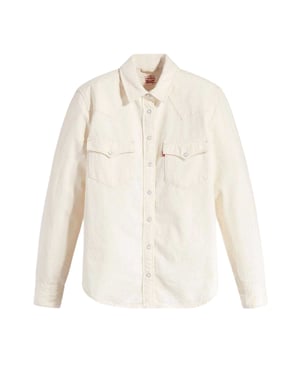 Levis Ultimate Western-shirt voor dames (Ecru)
